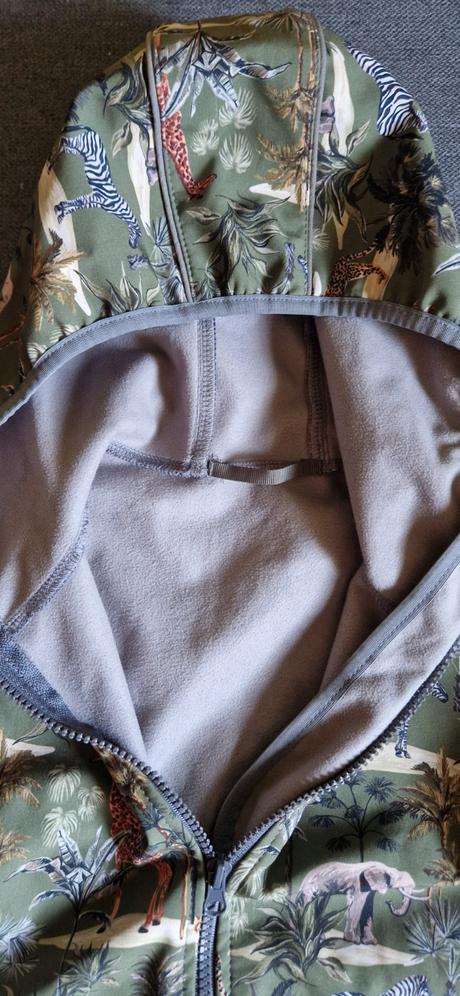 Softshellova bunda sijemesrdcem, 128