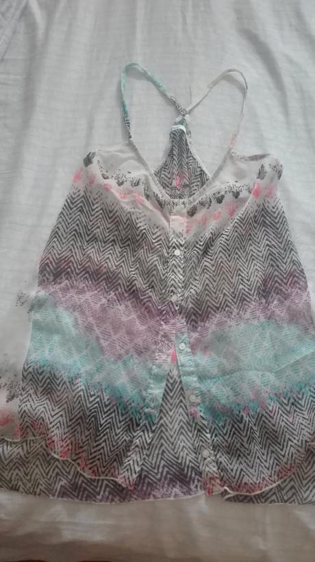 Farebne tielko, stradivarius,s