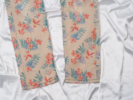 Kvetované nohavice janina, 42