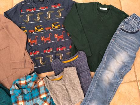 Balík oblečenia chlapec 4-5 rokov, 104–116