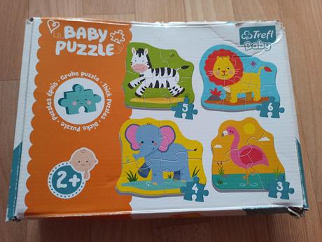 Puzzle zvieratá,
