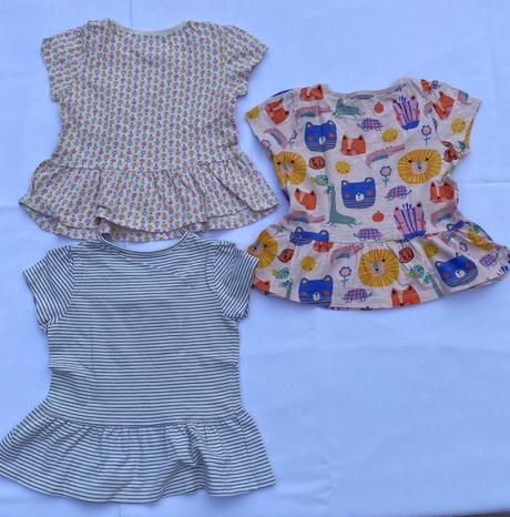3 ks tričko alebo tunika, next,98