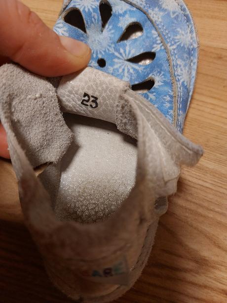 Baby bare papučky/sandálky, baby bare shoes,23