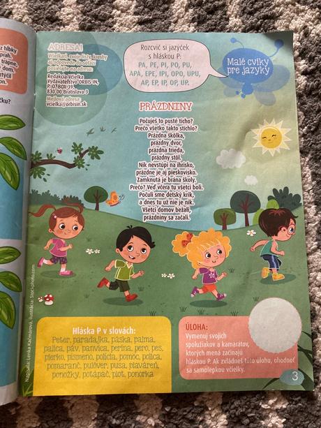 Včielka časopis 6ks, 