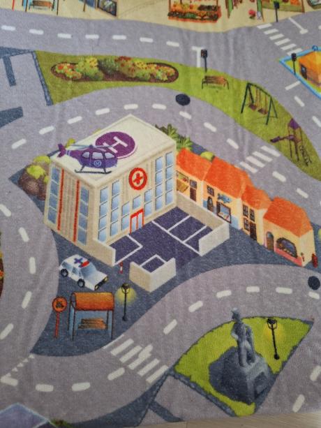 Detský koberec ultra soft letisko,