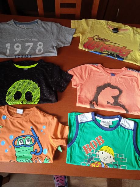 Tričko 104/110, lupilu,104