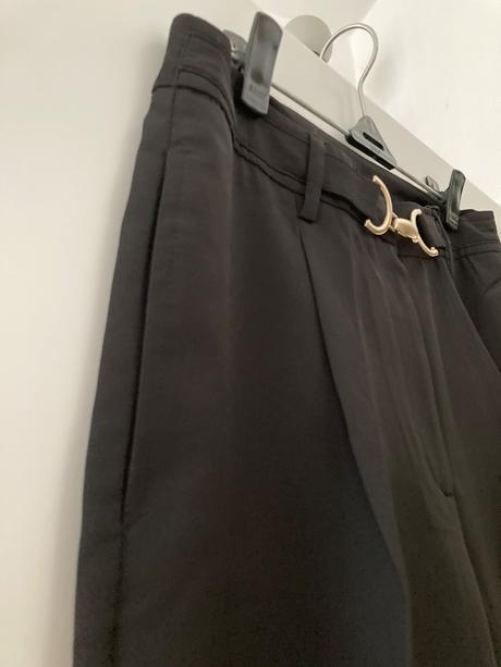 Široké nohavice - elegantné so sponou, sinsay,m