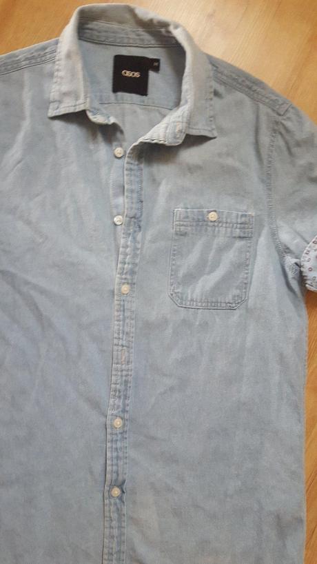 Pánska riflova kosela asos, m, m