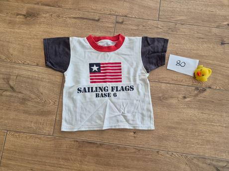 Krátky rukáv, h&m,80