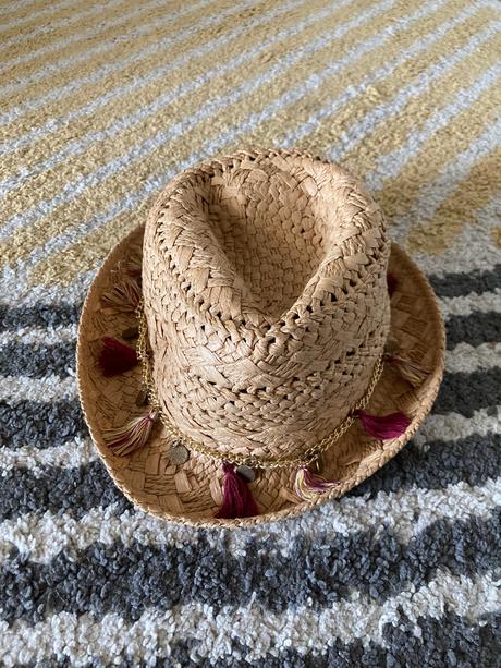 Klobúk s retiazkami 128/140, takko,104