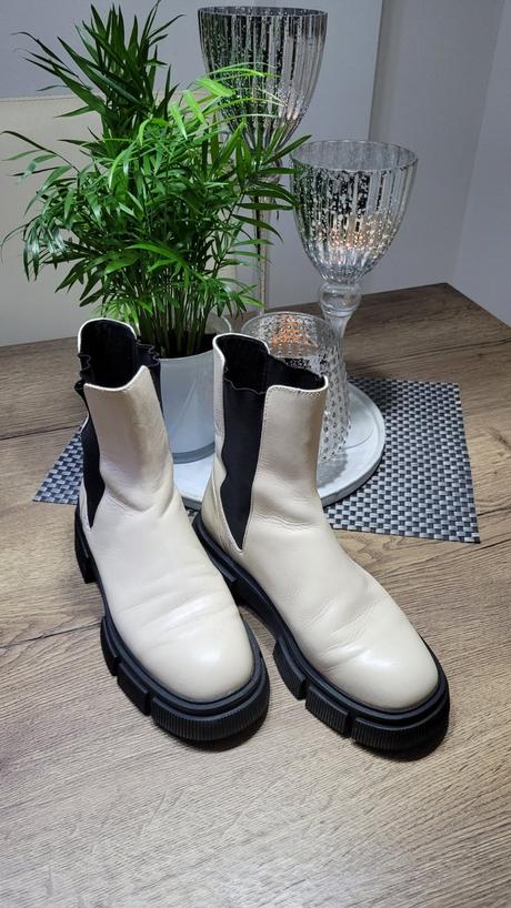 Kožené topánky zara, zara,38