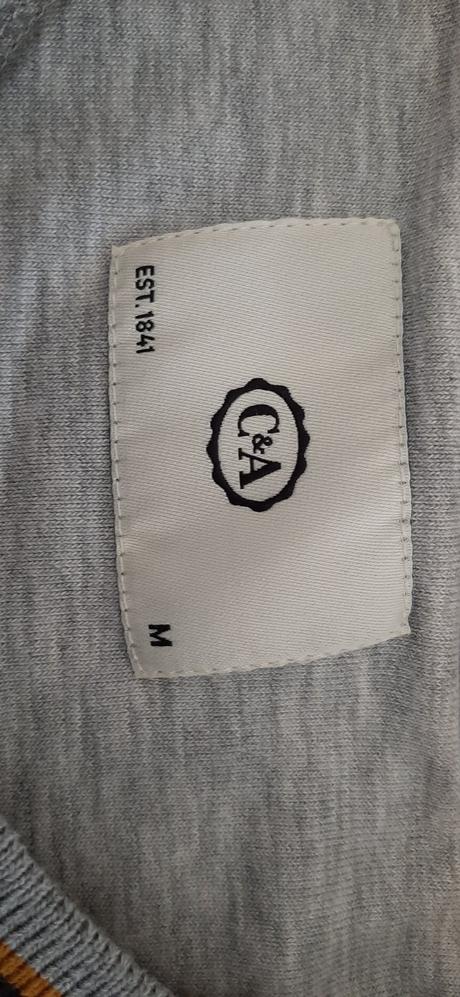 Panska zateplena mikina c&a velkost m nova, c&a,m