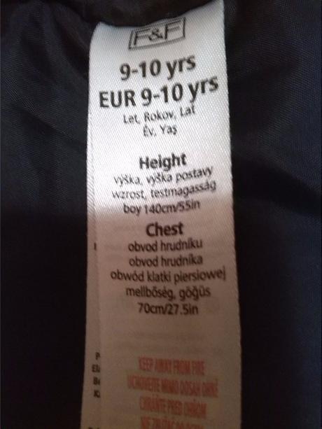 Zimna bunda, f&f,140