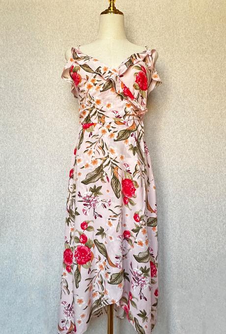 Kvetované šaty na leto, xs