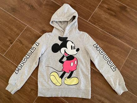Mikina mickey, h&m,134