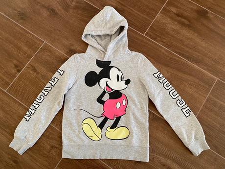 Mikina mickey, h&m,134