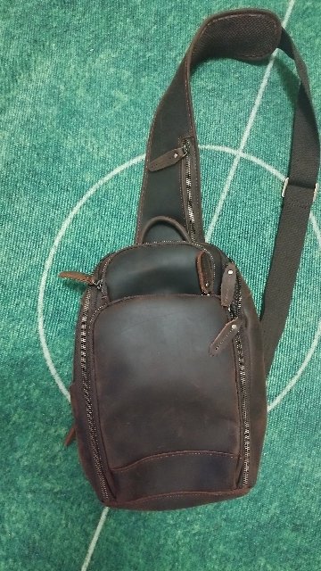 Kožená pánska kapsa, 