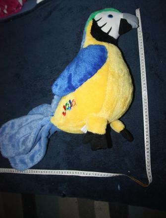 Papagaj jojo 50 cm,