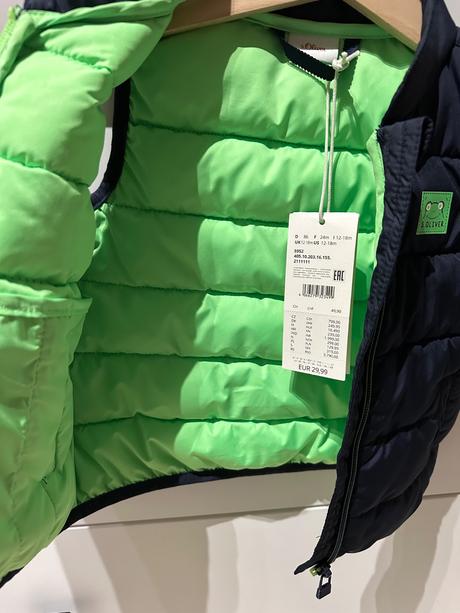 Detská vesta s.oliver, s.oliver,86