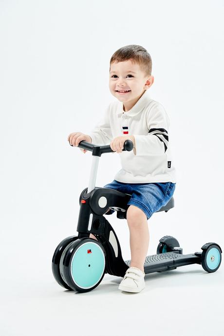 Kid's toy 4 in 1 kolobežka - red 2020,