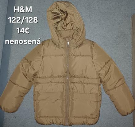Zimná bunda h&m, h&m,122 / 128