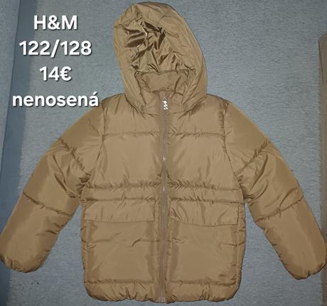 Zimná bunda h&m, h&m,122 / 128