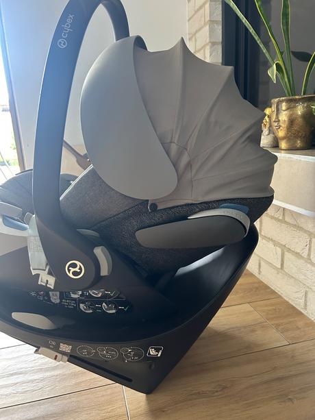 Vajíčko cloud z-isize mirage grey s izofixom, cybex