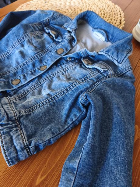 Riflová bunda name it modrá 116, name it,116