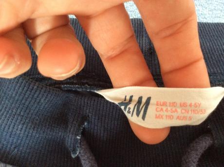 Nohavice, h&m,110