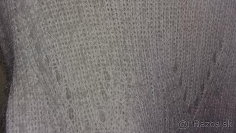 Biely sveter, h&m,l