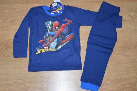 Detské bavlnené pyžamko spiderman pre chlapčeka, 92 - 134