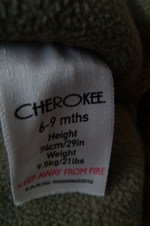 Menžestrová prechodná bundička, cherokee,74