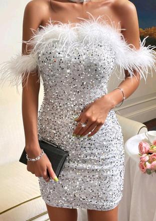 Dámske luxusné šaty, xs