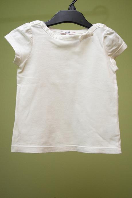 Jacadi - biele tričko, jacadi,104