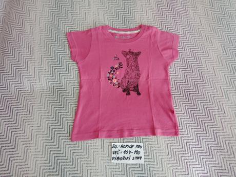 Dievčenské tričko s krátkym rukávom zn.alpine pro, alpine pro,104