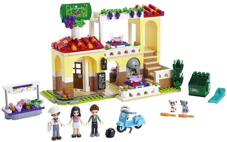 Lego friends 41379 reštaurácia v mestečku heartlak,