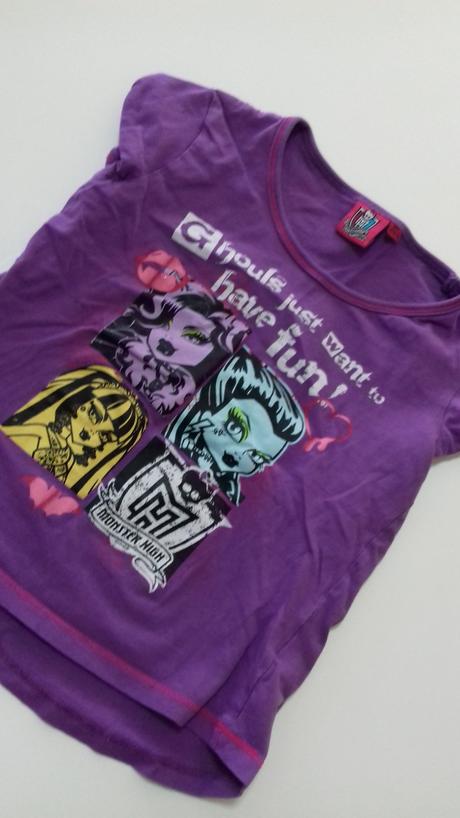 Monster high triko, disney,128