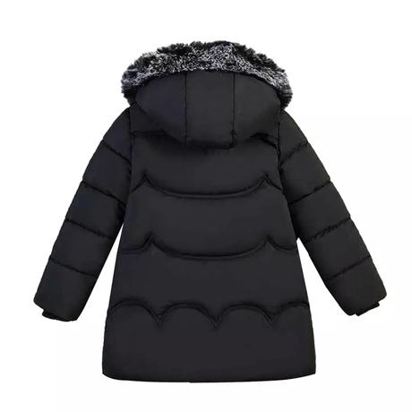 Zimný vetrovkový kabát so zajačikom, 104 - 158