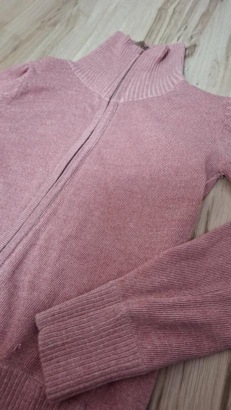 Ruzovkavy ligotavy svetrik a kabelka free, 116