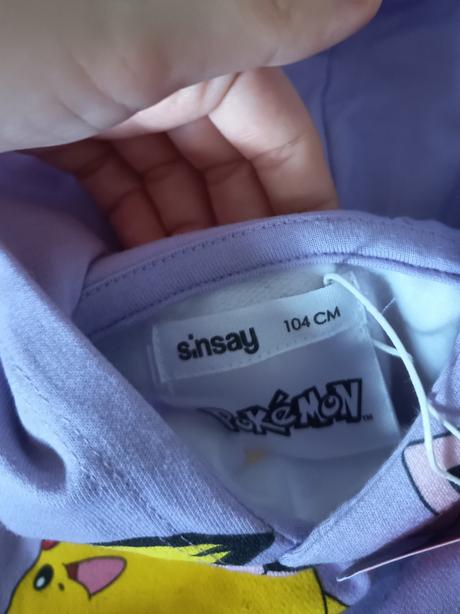 Mikinka pokémon, sinsay,104