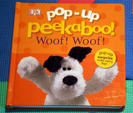 Peekaboo woof woof anglicka super kniha - 3b,