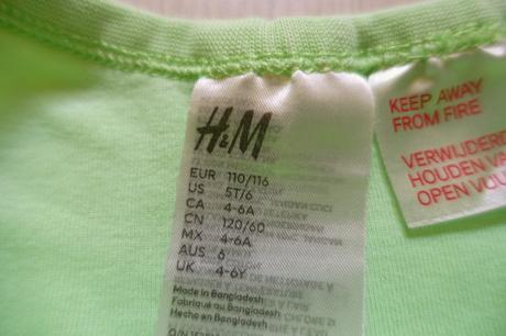 Letná sprava h&m 110/116, h&m,110