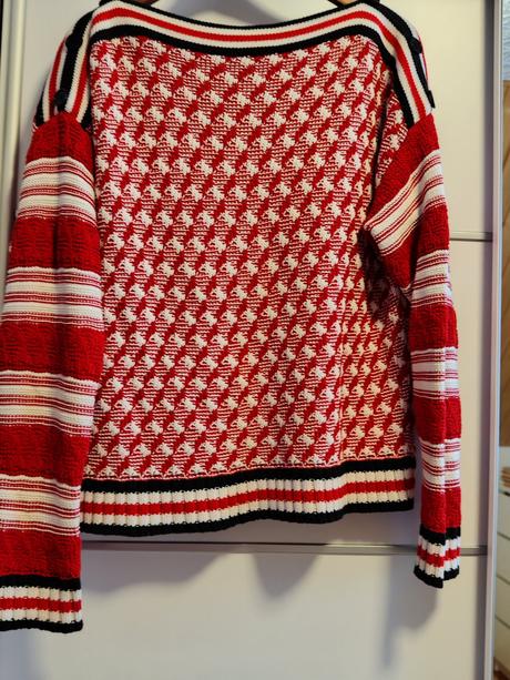 Karl lagerfeld originál luxusný, kvalitný sveter, l