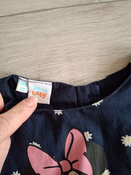 Letné šaty minnie so spodnickou, disney,92