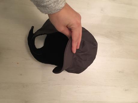 Detská čapica so šiltom zimná, 116