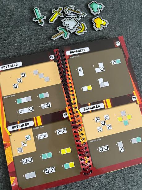 Minecraft lego a magnetické puzzle, 