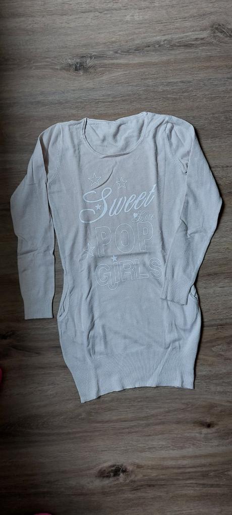 Dlhý sveter a vreckami, xs