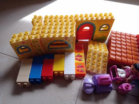 Stavebnica domček s príslušenstvom, 