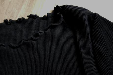 Vrúbkované tehotenské tričko h&m, h&m,m