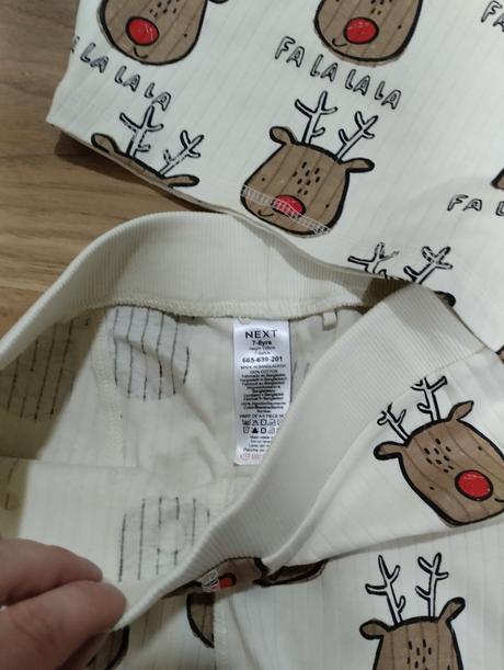 Vánoční pyžamo se soby next, next,128